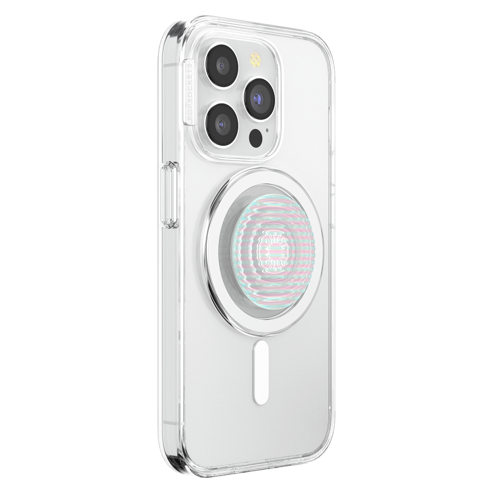 Wholesale cell phone accessory PopSockets - PopGrip MagSafe Circle - Fluted Opalescent