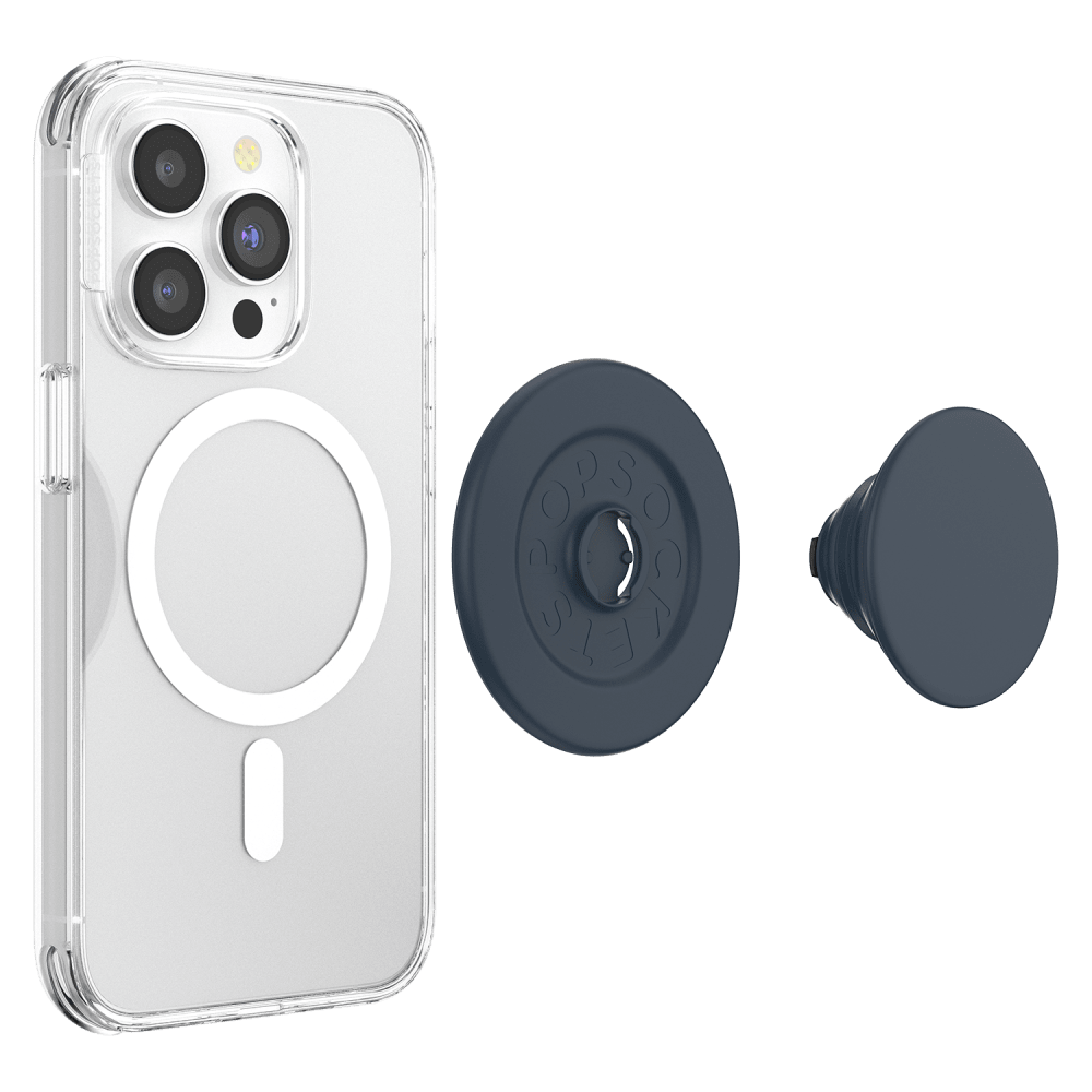 Wholesale cell phone accessory PopSockets - PopGrip MagSafe Circle Soft Touch - Navy