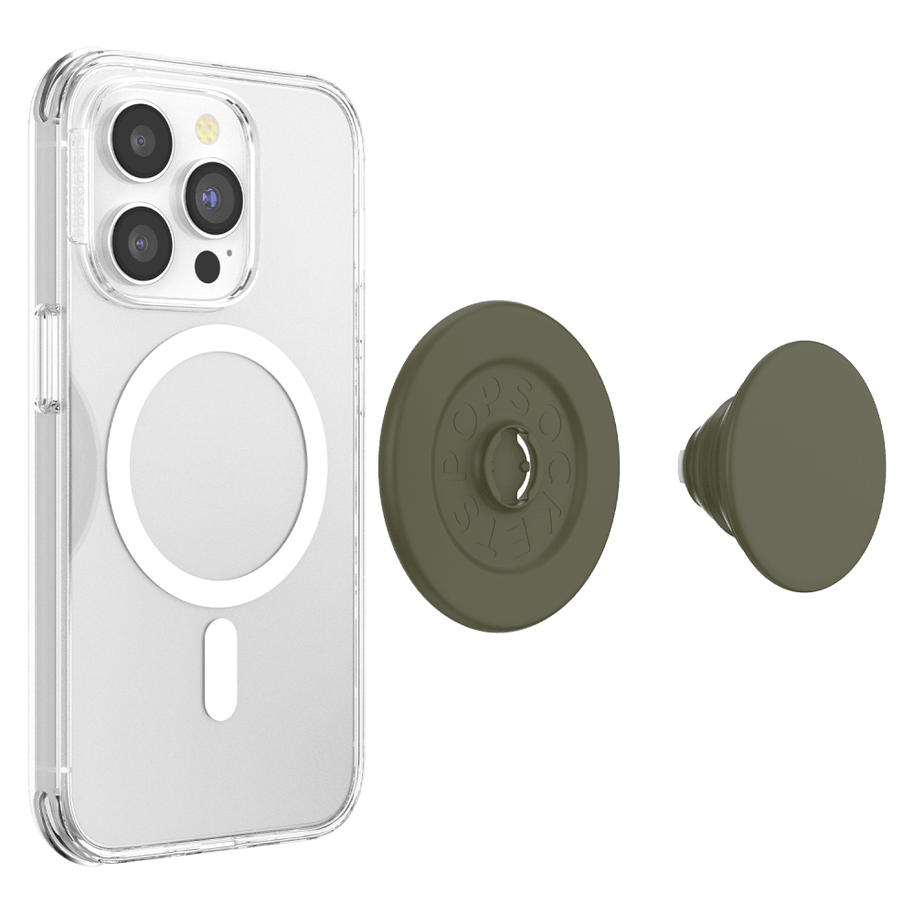 Wholesale cell phone accessory PopSockets - PopGrip MagSafe Circle Soft Touch - Fatigue