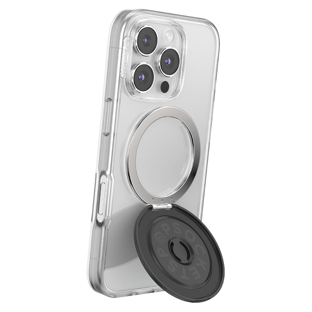 Wholesale cell phone accessory PopSockets - PopGrip KickOut MagSafe Circle - Black