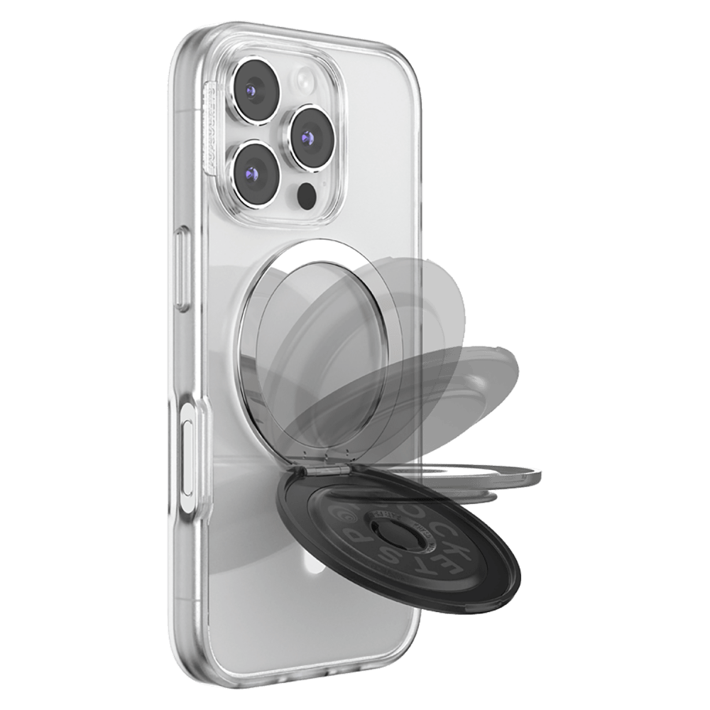 Wholesale cell phone accessory PopSockets - PopGrip KickOut MagSafe Circle - Black