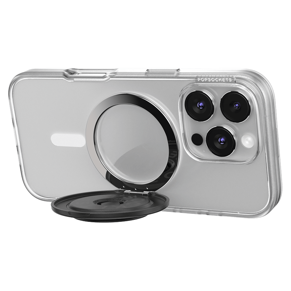 Wholesale cell phone accessory PopSockets - PopGrip KickOut MagSafe Circle - Black