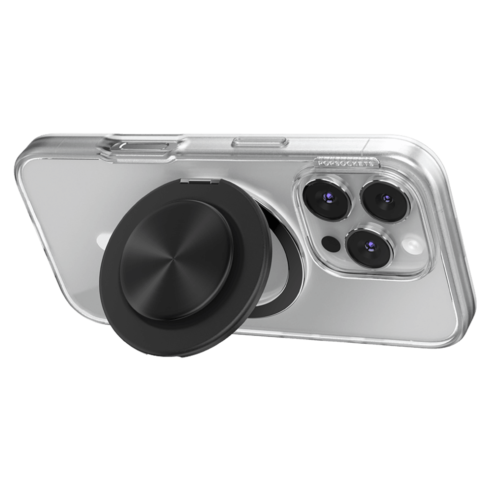 Wholesale cell phone accessory PopSockets - PopGrip KickOut MagSafe Circle - Aluminum Radial