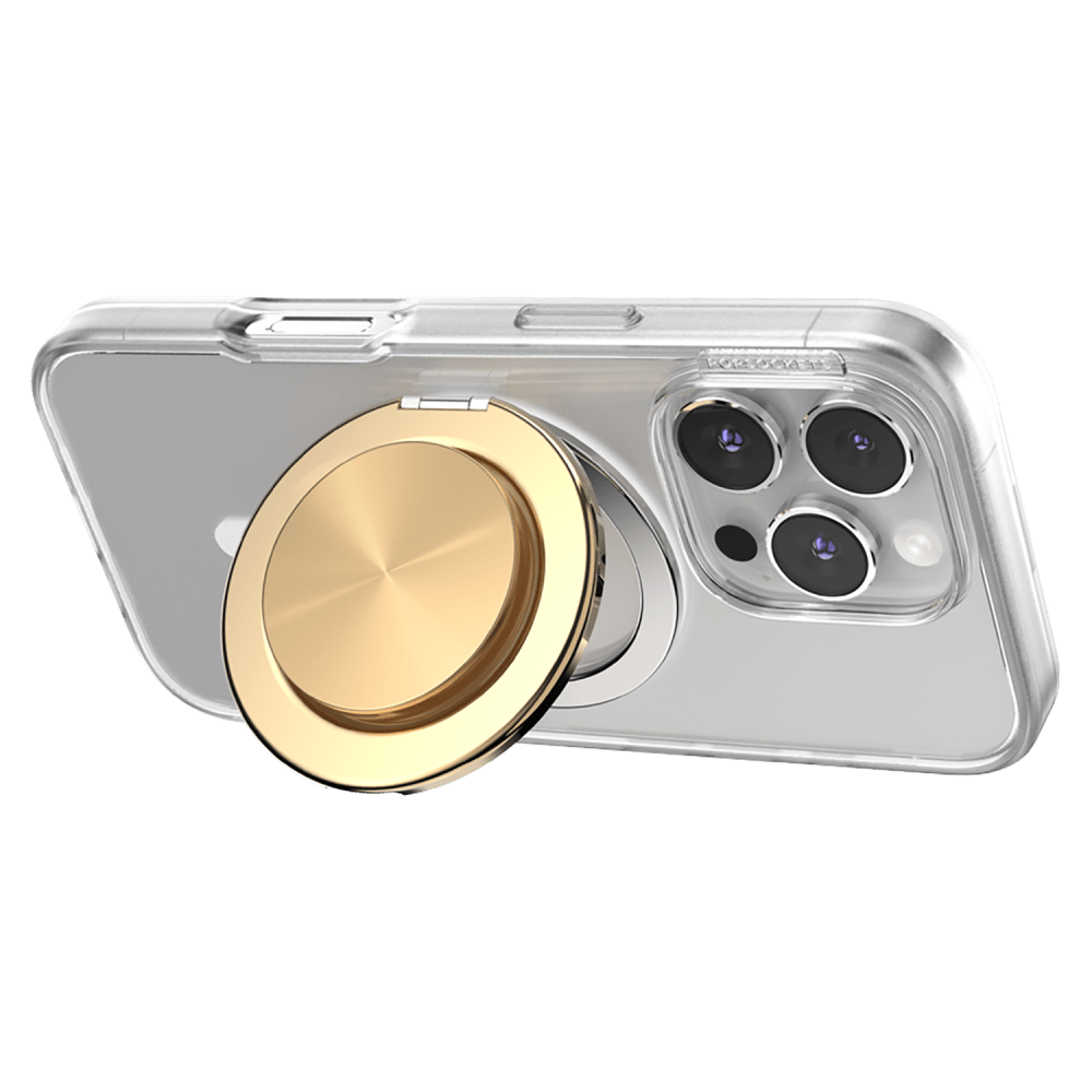 Wholesale cell phone accessory PopSockets - PopGrip KickOut MagSafe Circle - Aluminum Radial