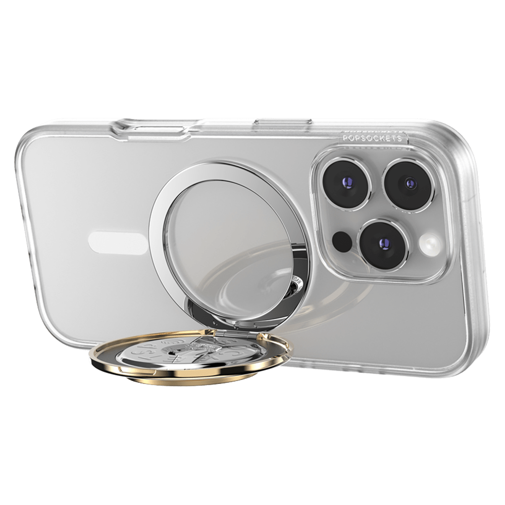 Wholesale cell phone accessory PopSockets - PopGrip KickOut MagSafe Circle - Aluminum Radial