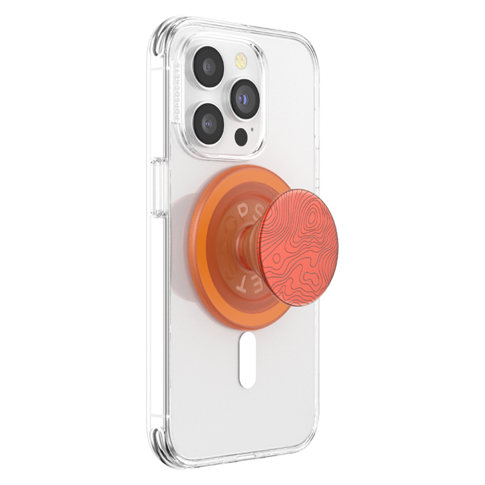 Wholesale cell phone accessory PopSockets - MagSafe PopGrip - Aluminum Topo