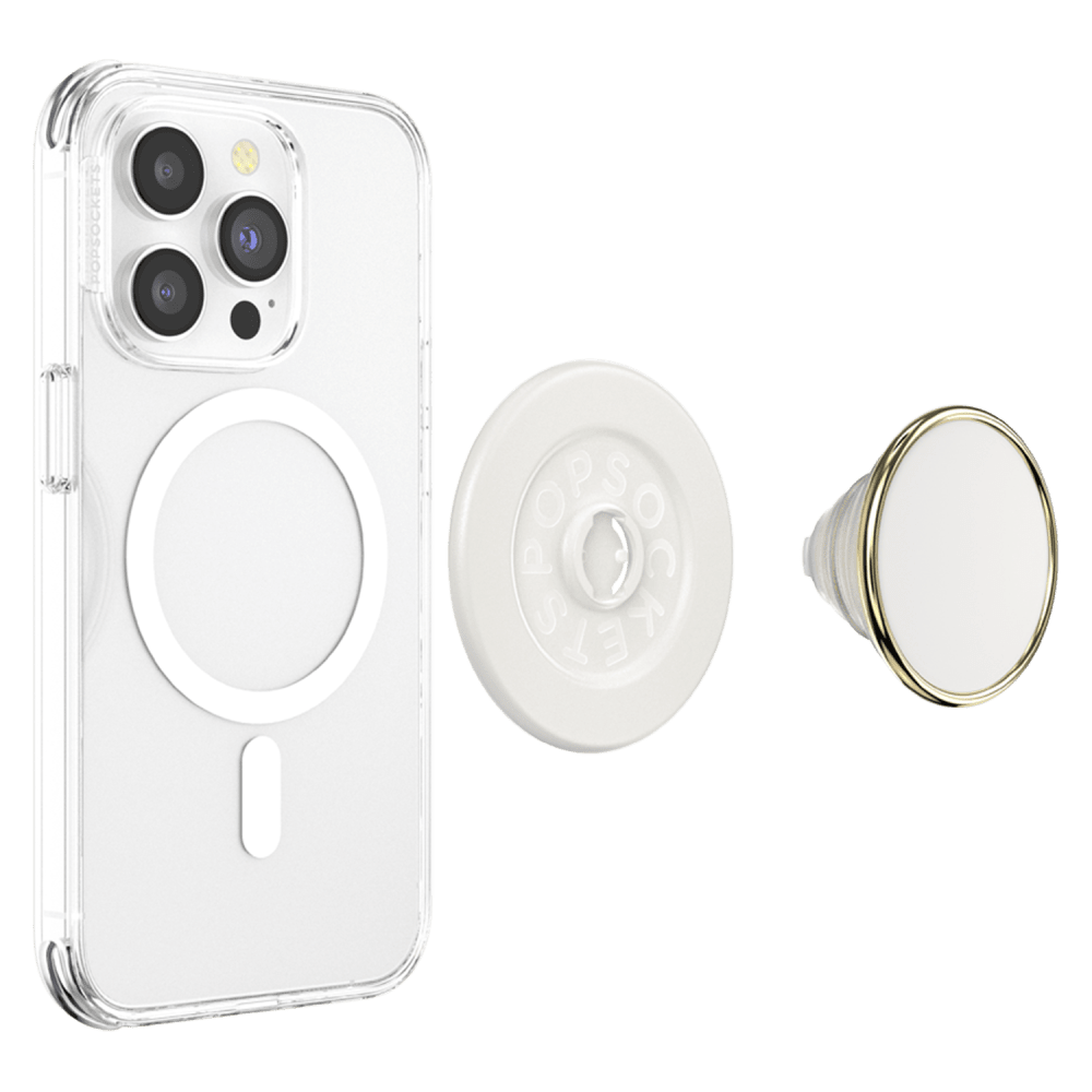 Wholesale cell phone accessory PopSockets - MagSafe PopGrip - Enamel Coconut Creme