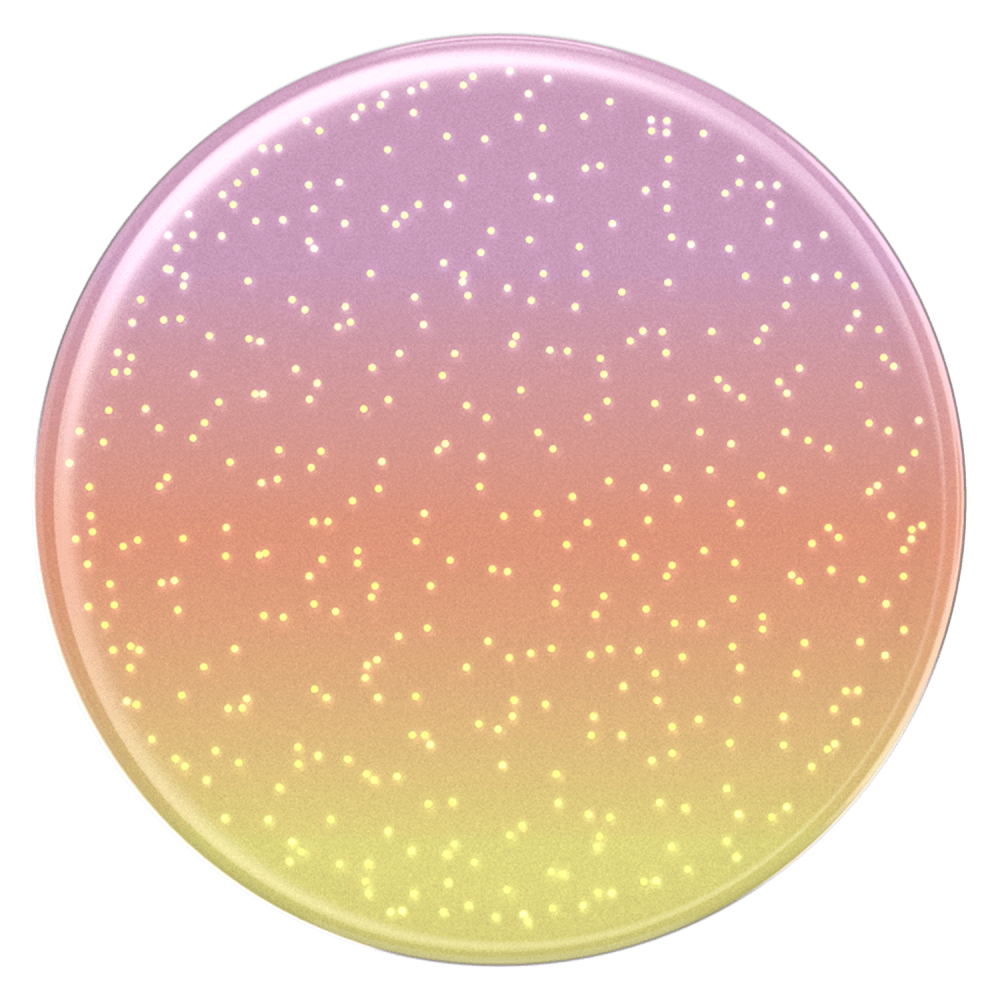 Wholesale cell phone accessory PopSockets - PopGrip Premium - Glitter Aura Sunrise