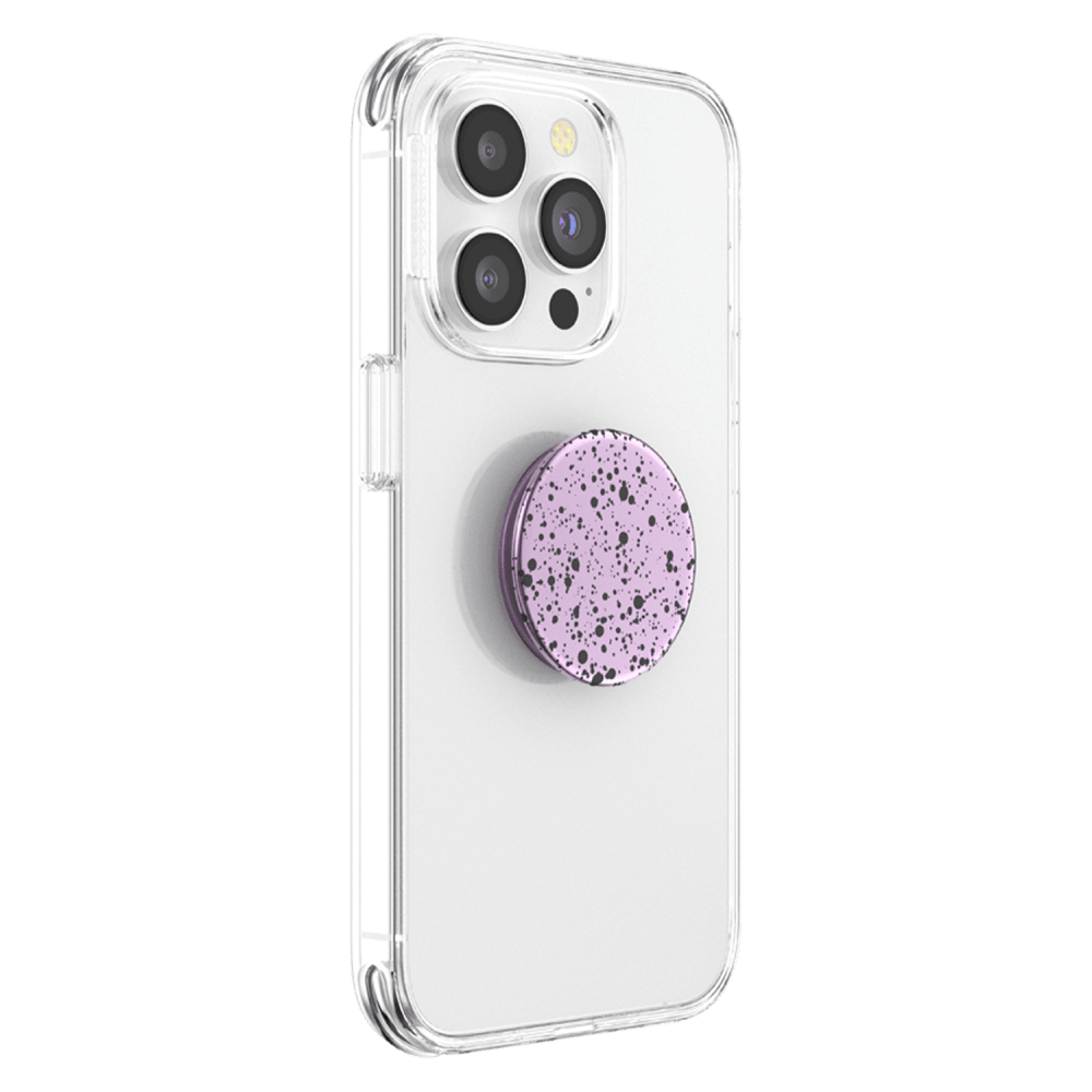 Wholesale cell phone accessory PopSockets - PopGrip Premium - Aluminum Lavender Speckle