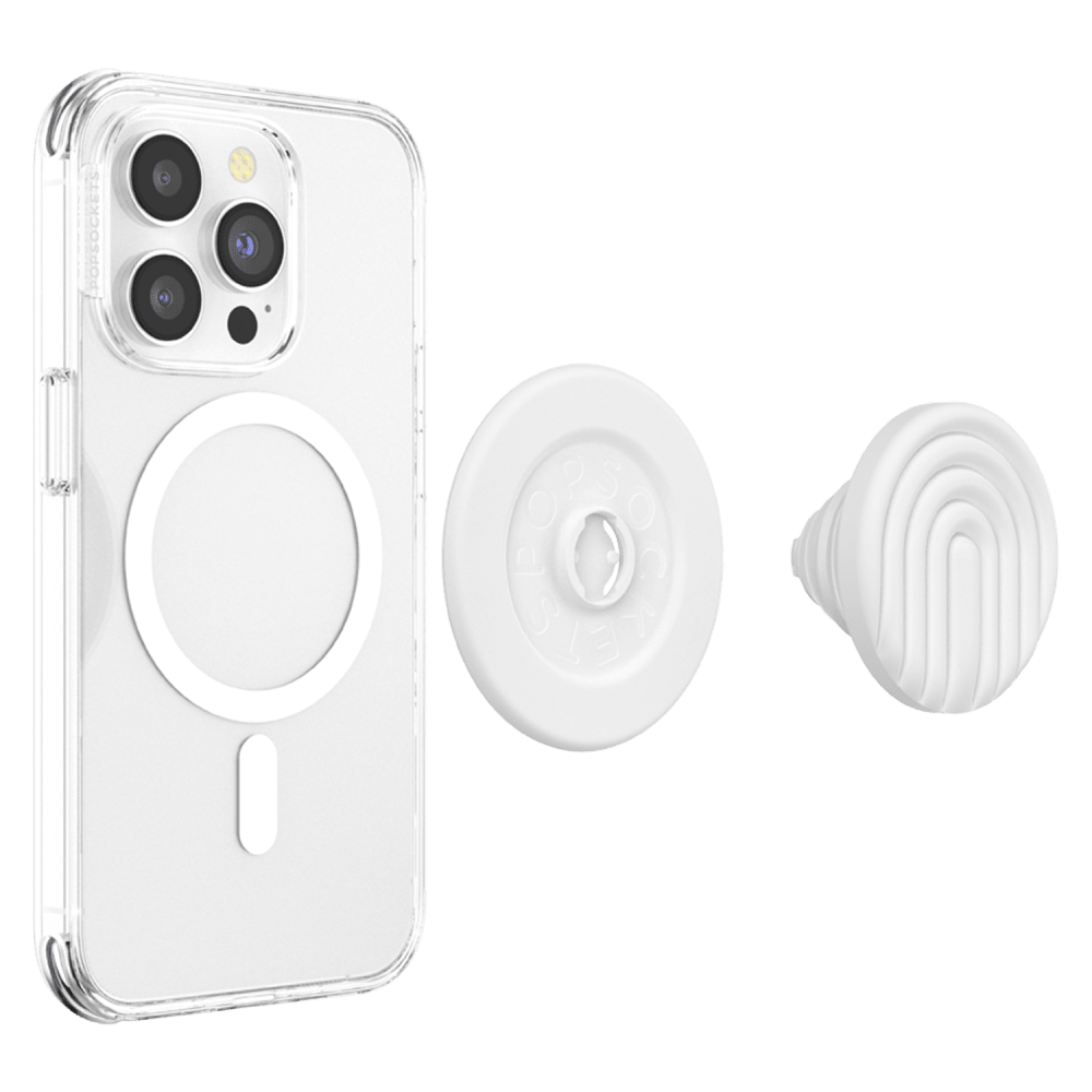 Wholesale cell phone accessory PopSockets - MagSafe PopGrip - Curves Coconut Creme