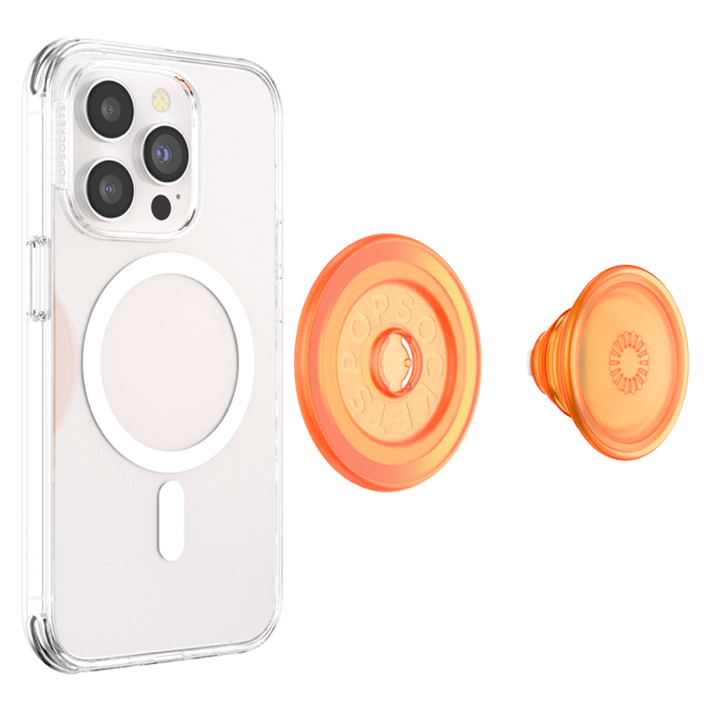 Wholesale cell phone accessory PopSockets - MagSafe PopGrip - Orange Zest