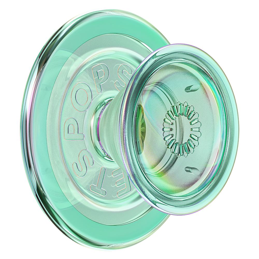 Wholesale cell phone accessory Popsockets - PopGrip MagSafe Circle - Iridescent Turqoise
