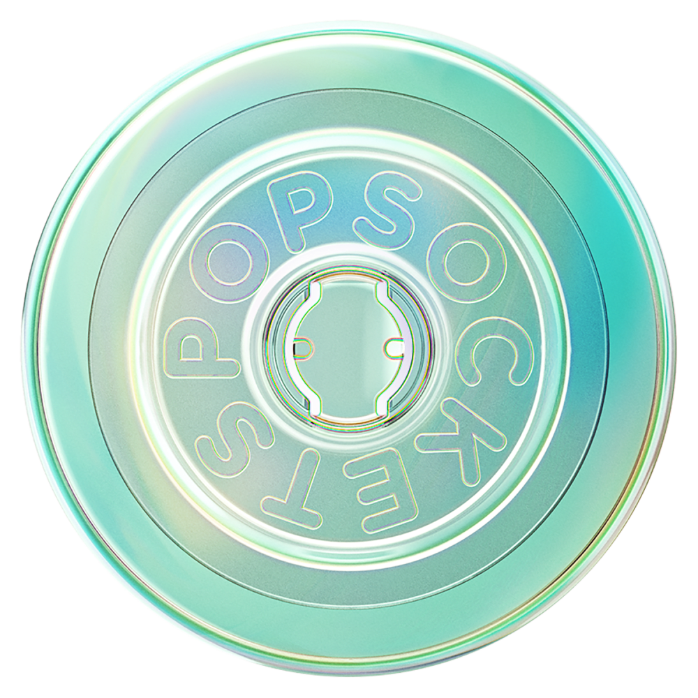 Wholesale cell phone accessory Popsockets - PopGrip MagSafe Circle - Iridescent Turqoise