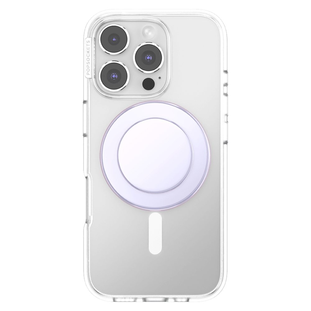 Wholesale cell phone accessory Popsockets - PopGrip MagSafe Circle - Iridescent White