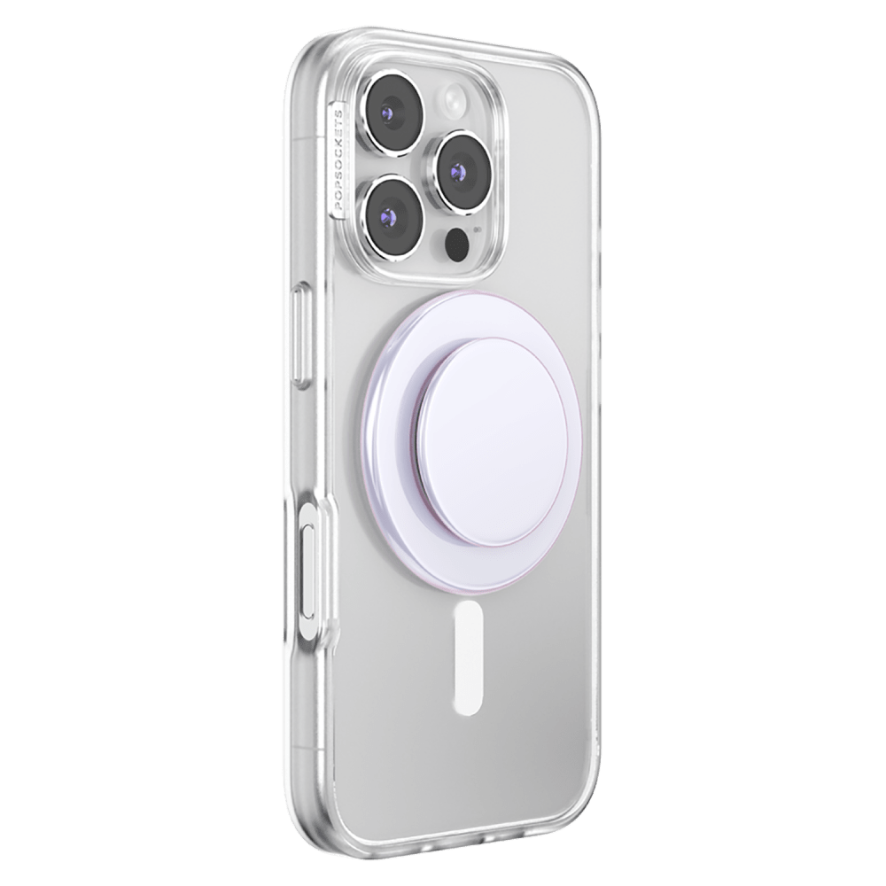 Wholesale cell phone accessory Popsockets - PopGrip MagSafe Circle - Iridescent White