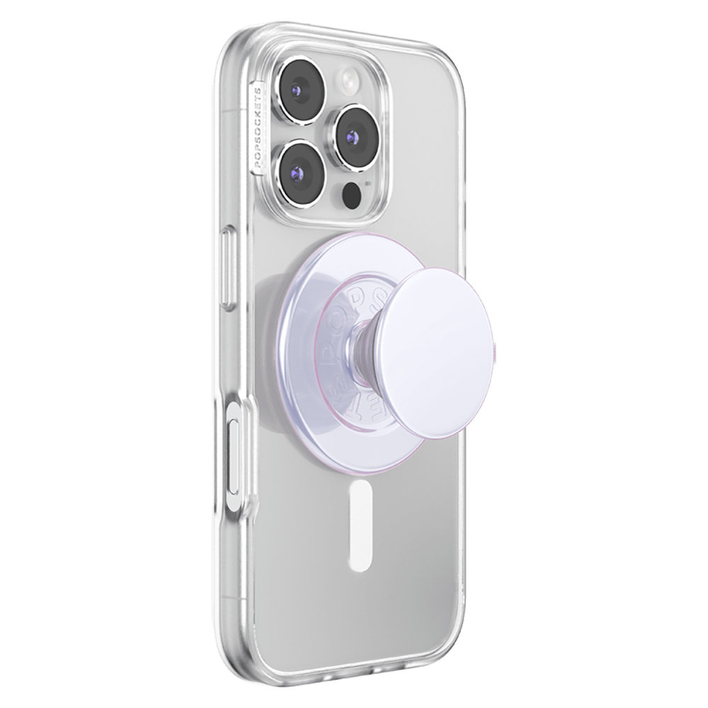 Wholesale cell phone accessory Popsockets - PopGrip MagSafe Circle - Iridescent White