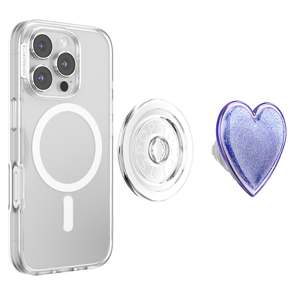 Wholesale cell phone accessory PopSockets - PopGrip MagSafe Circle - Tidepool Squishy Heart