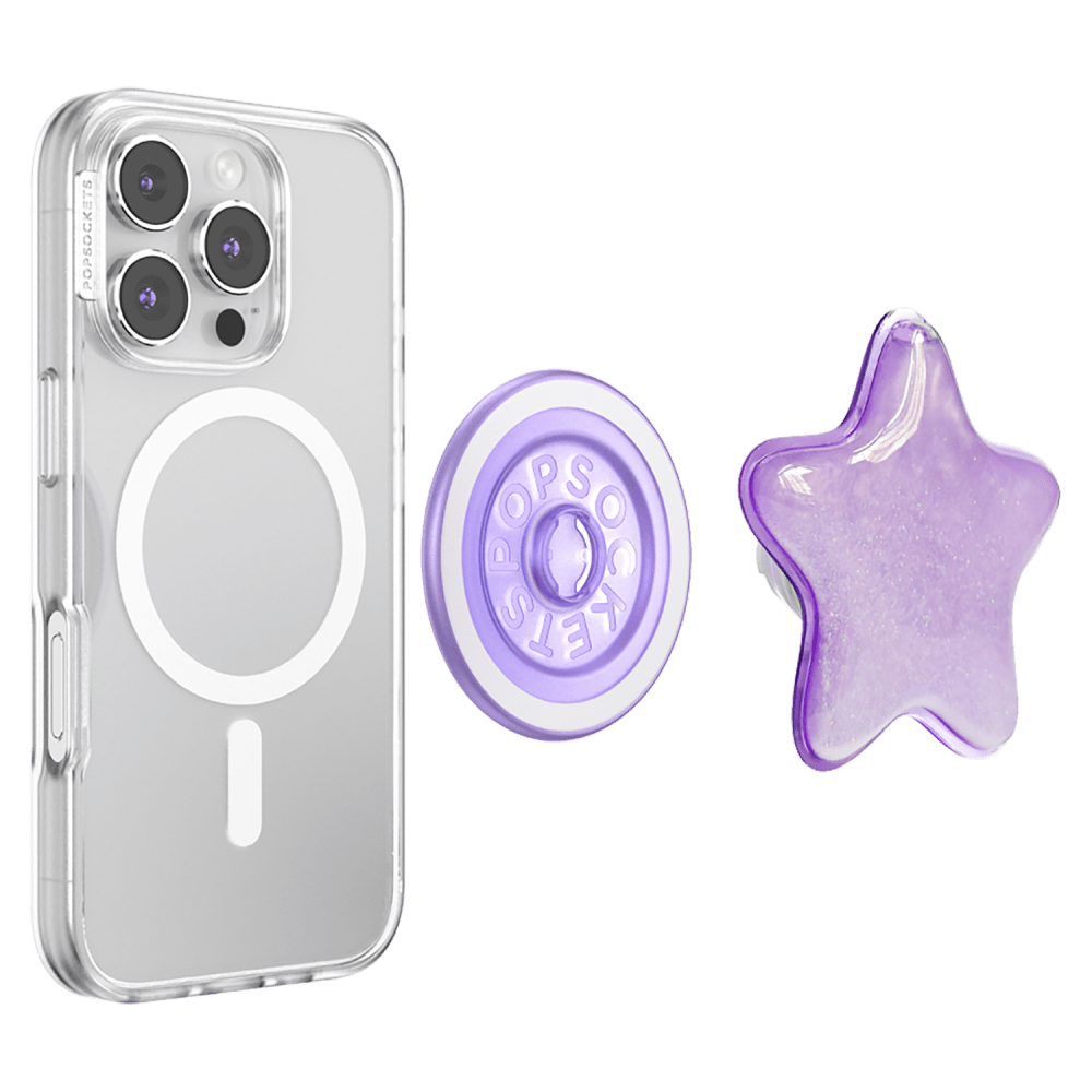 Wholesale cell phone accessory PopSockets - PopGrip MagSafe Circle - Tidepool Star Squishy