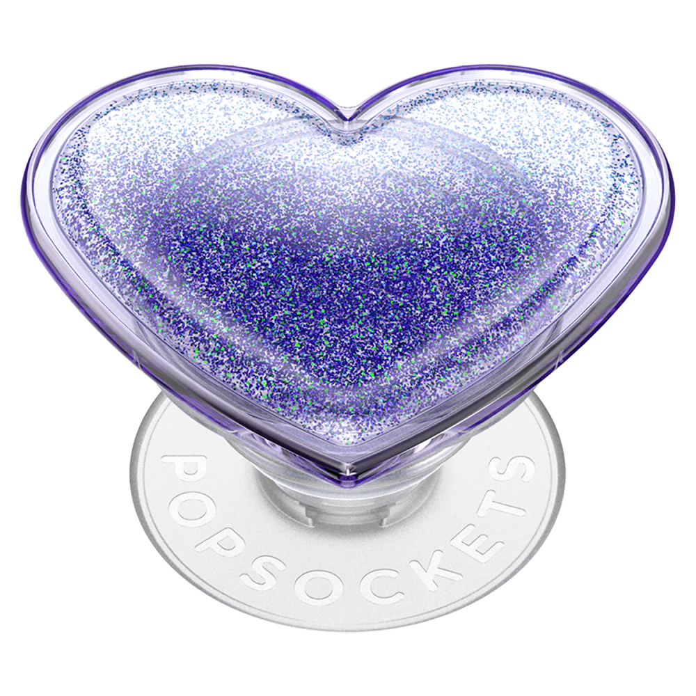 Wholesale cell phone accessory Popsockets - PopGrip - Squishy Tidepool Heart Lavendar