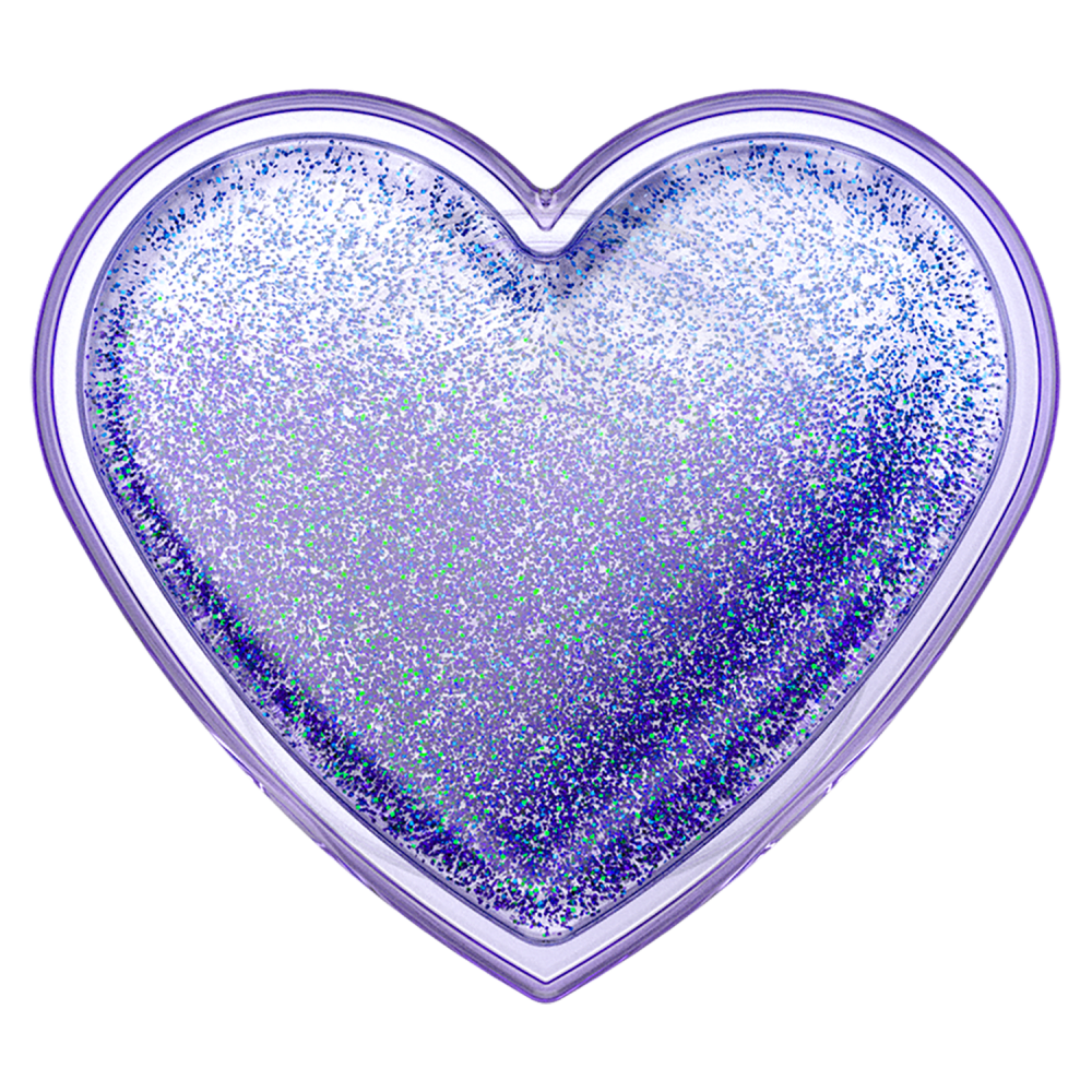 Wholesale cell phone accessory Popsockets - PopGrip - Squishy Tidepool Heart Lavendar
