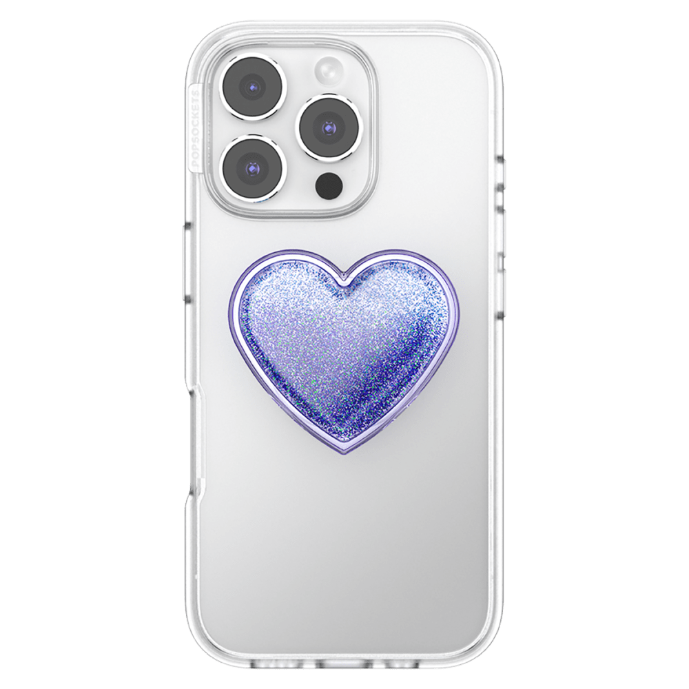 Wholesale cell phone accessory Popsockets - PopGrip - Squishy Tidepool Heart Lavendar