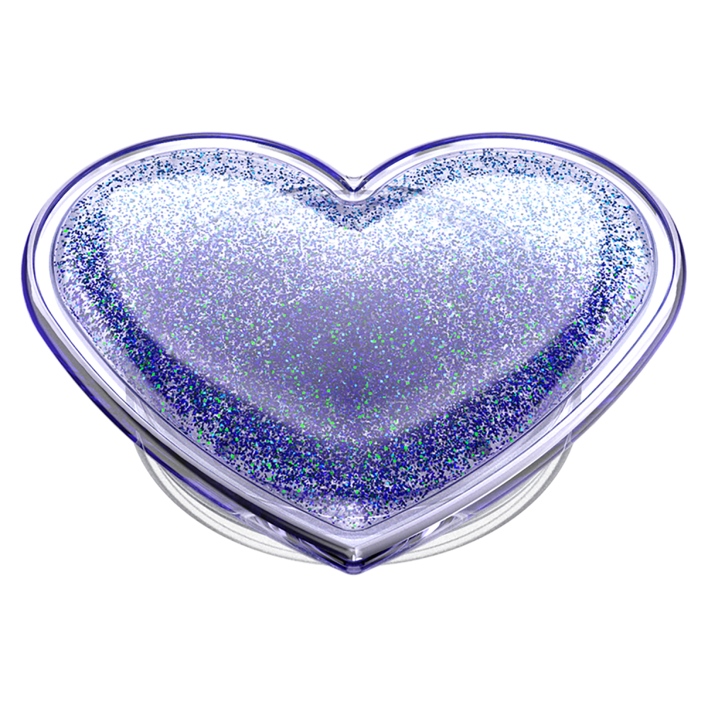Wholesale cell phone accessory Popsockets - PopGrip - Squishy Tidepool Heart Lavendar