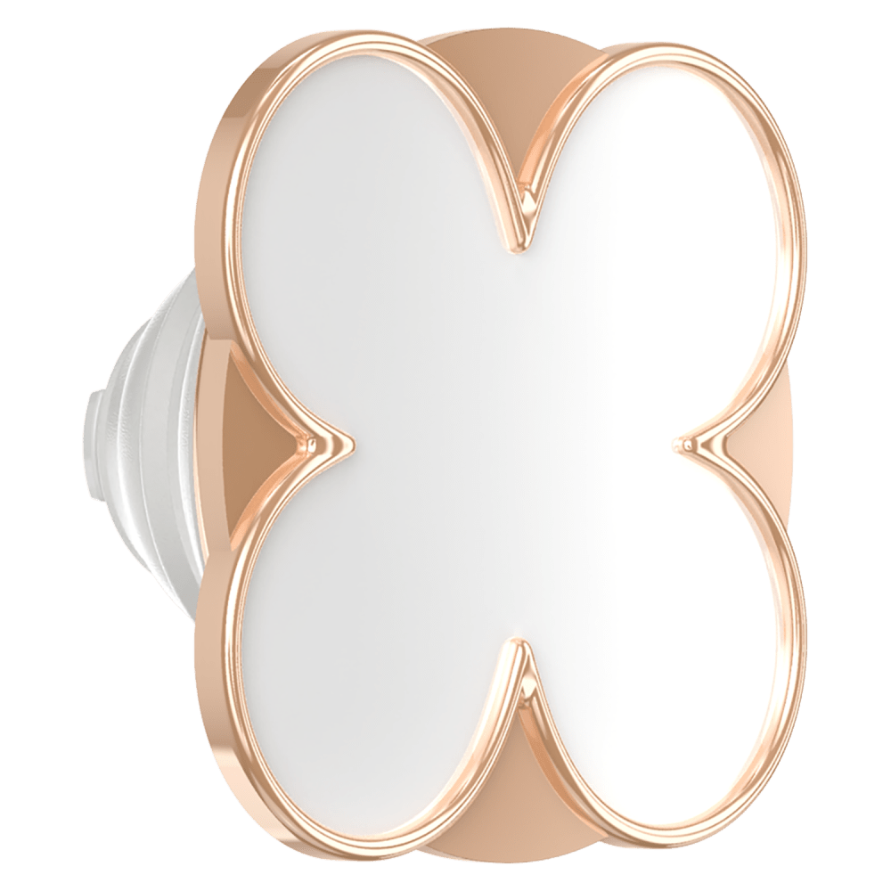 Wholesale cell phone accessory Popsockets - PopGrip MagSafe Circle - Enamel Clover Rose Gold