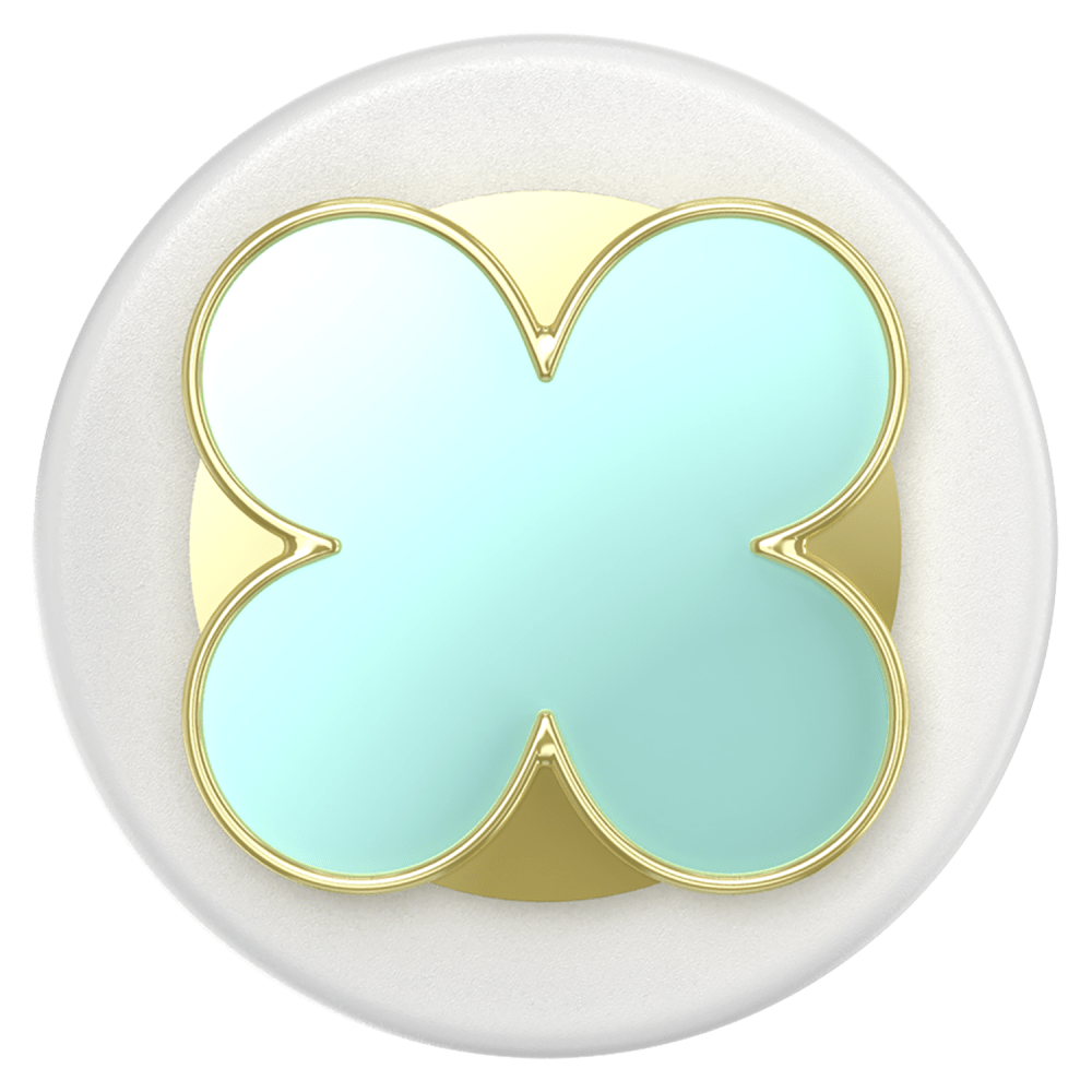 Wholesale cell phone accessory Popsockets - PopGrip MagSafe Circle - Enamel Clover Mint