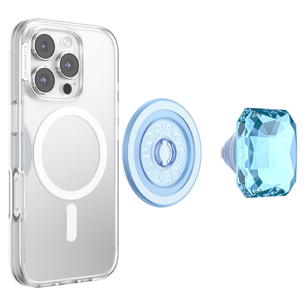 Wholesale cell phone accessory Popsockets - PopGrip MagSafe Circle - Pillow Cut Frost