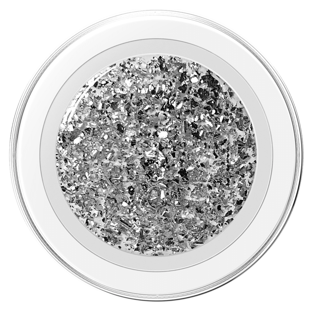 Wholesale cell phone accessory Popsockets - PopGrip MagSafe Circle - Confetti Foil Silver