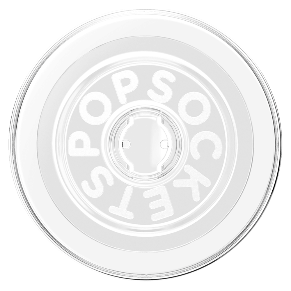 Wholesale cell phone accessory Popsockets - PopGrip MagSafe Circle - Confetti Foil Silver