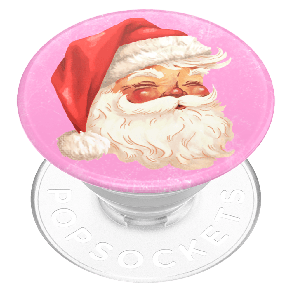 Wholesale cell phone accessory Popsockets - PopGrip PLT- Santa Pink