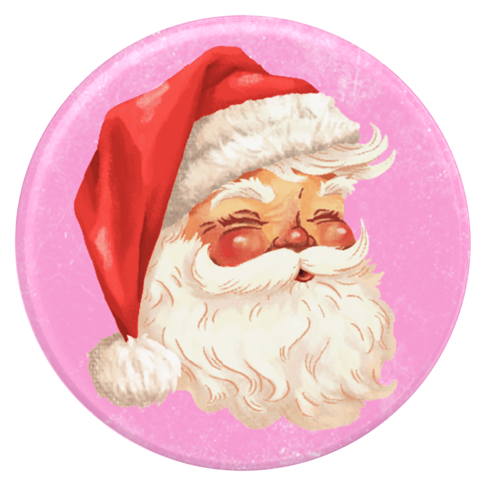 Wholesale cell phone accessory Popsockets - PopGrip PLT- Santa Pink