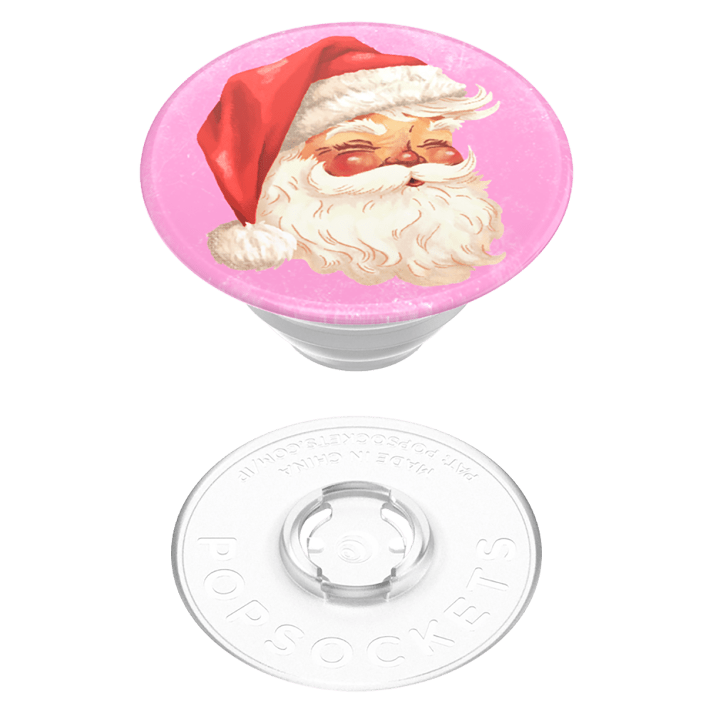 Wholesale cell phone accessory Popsockets - PopGrip PLT- Santa Pink