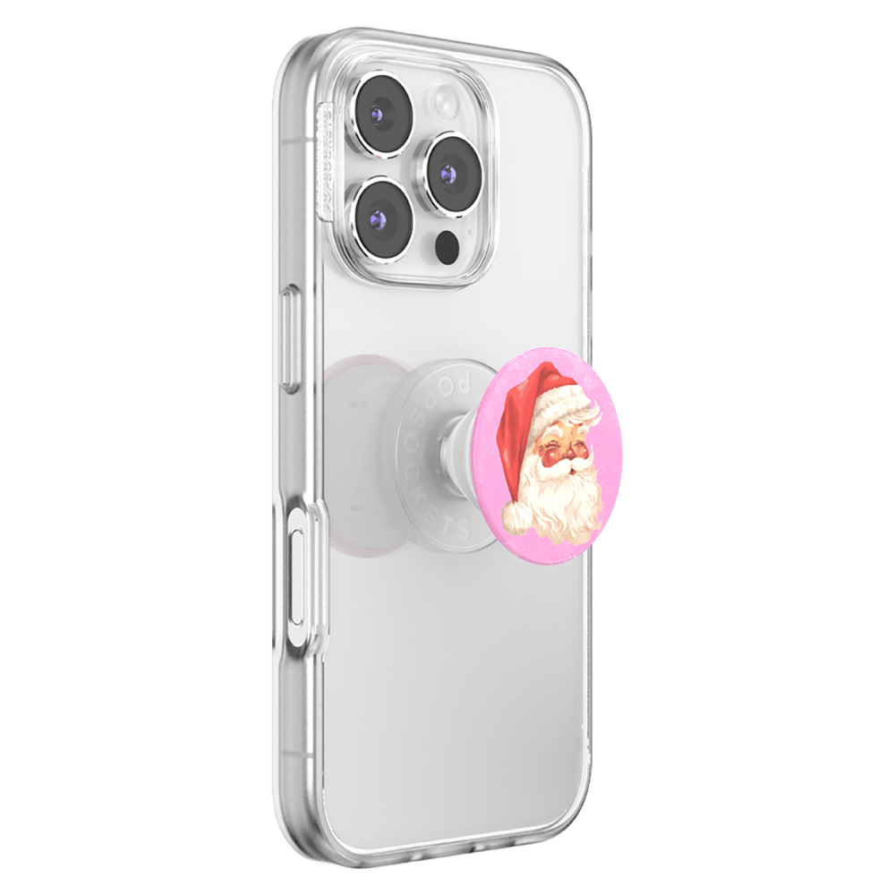Wholesale cell phone accessory Popsockets - PopGrip PLT- Santa Pink