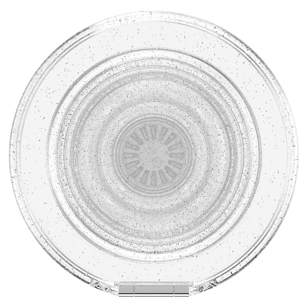 Wholesale cell phone accessory PopSockets - PopGrip KickOut MagSafe Circle - Clear Glitter