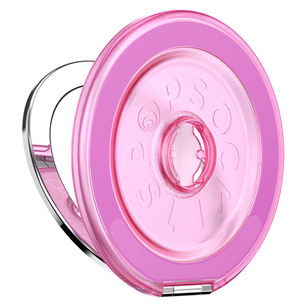 Wholesale cell phone accessory PopSockets - PopGrip KickOut MagSafe Circle - Translucent Baby