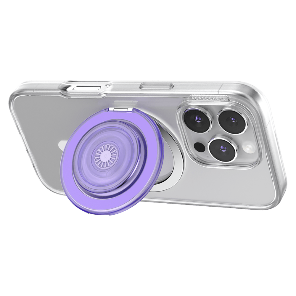 Wholesale cell phone accessory PopSockets - PopGrip KickOut MagSafe Circle - Translucent Dusty