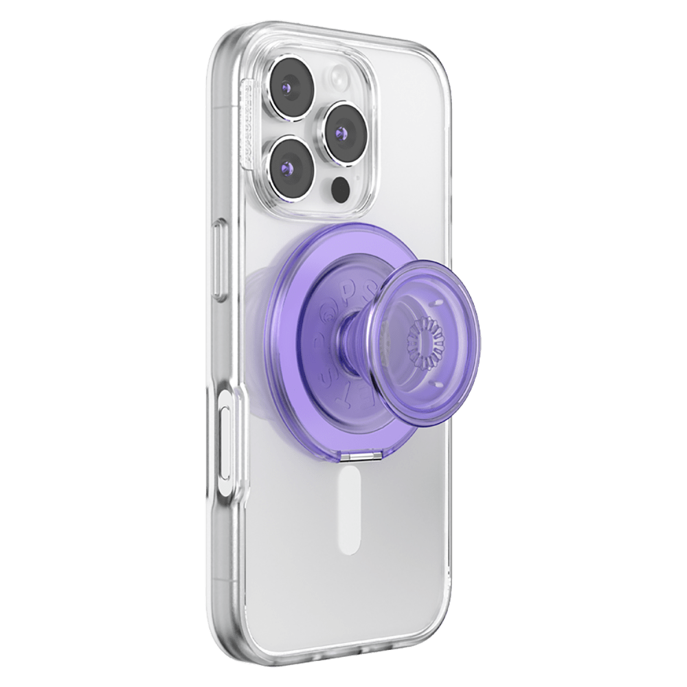 Wholesale cell phone accessory PopSockets - PopGrip KickOut MagSafe Circle - Translucent Dusty