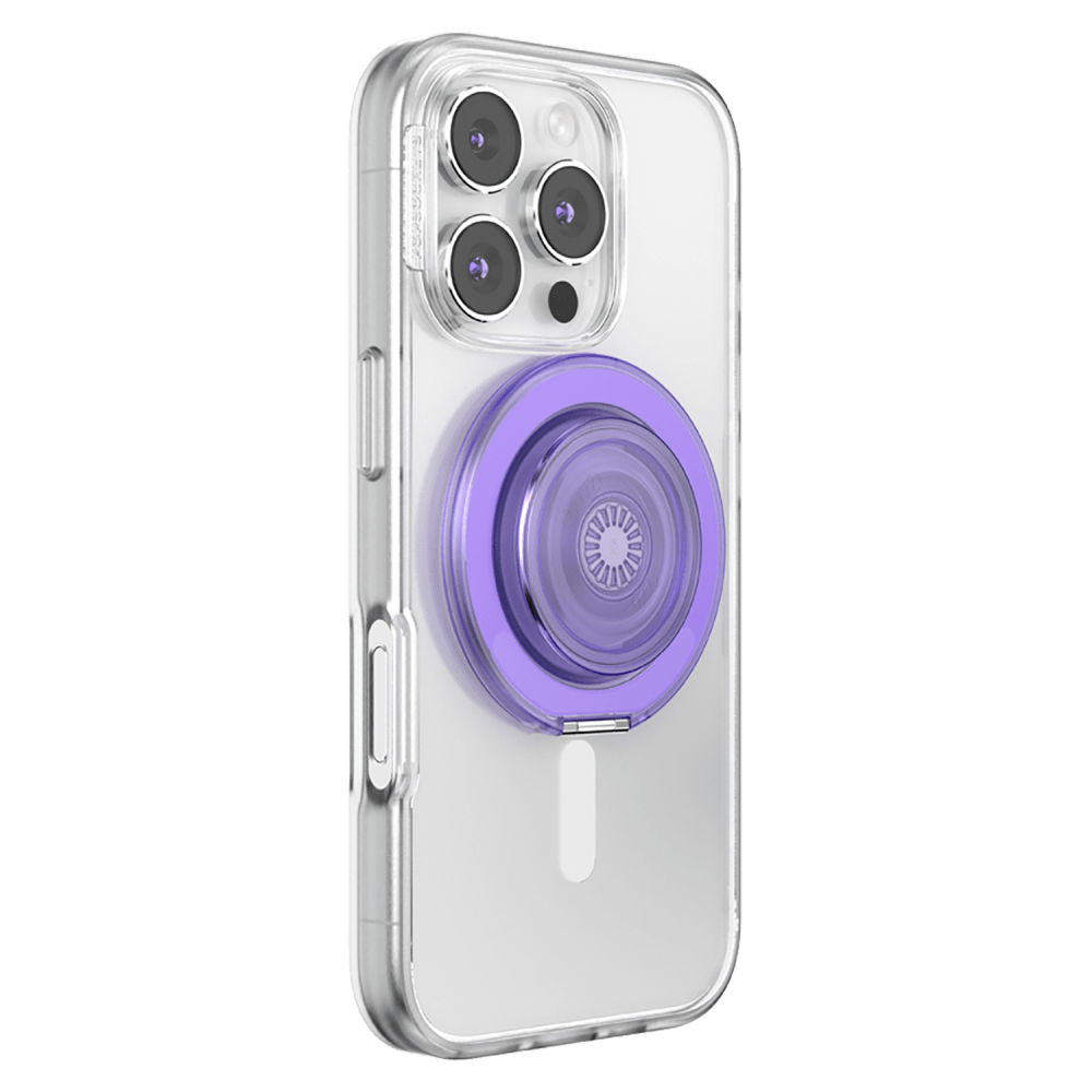 Wholesale cell phone accessory PopSockets - PopGrip KickOut MagSafe Circle - Translucent Dusty