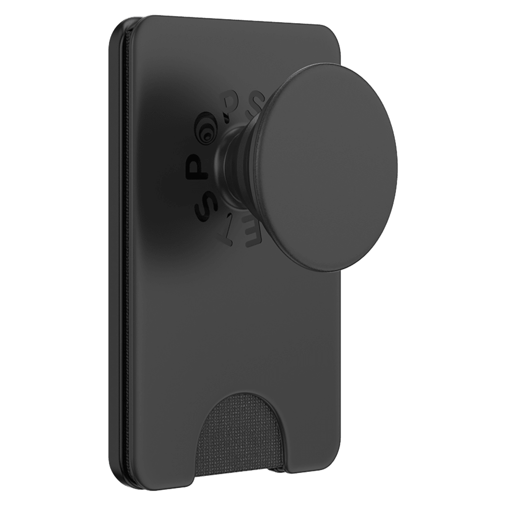 Wholesale cell phone accessory PopSockets - MagSafe PopWallet KickOut Plus - Black