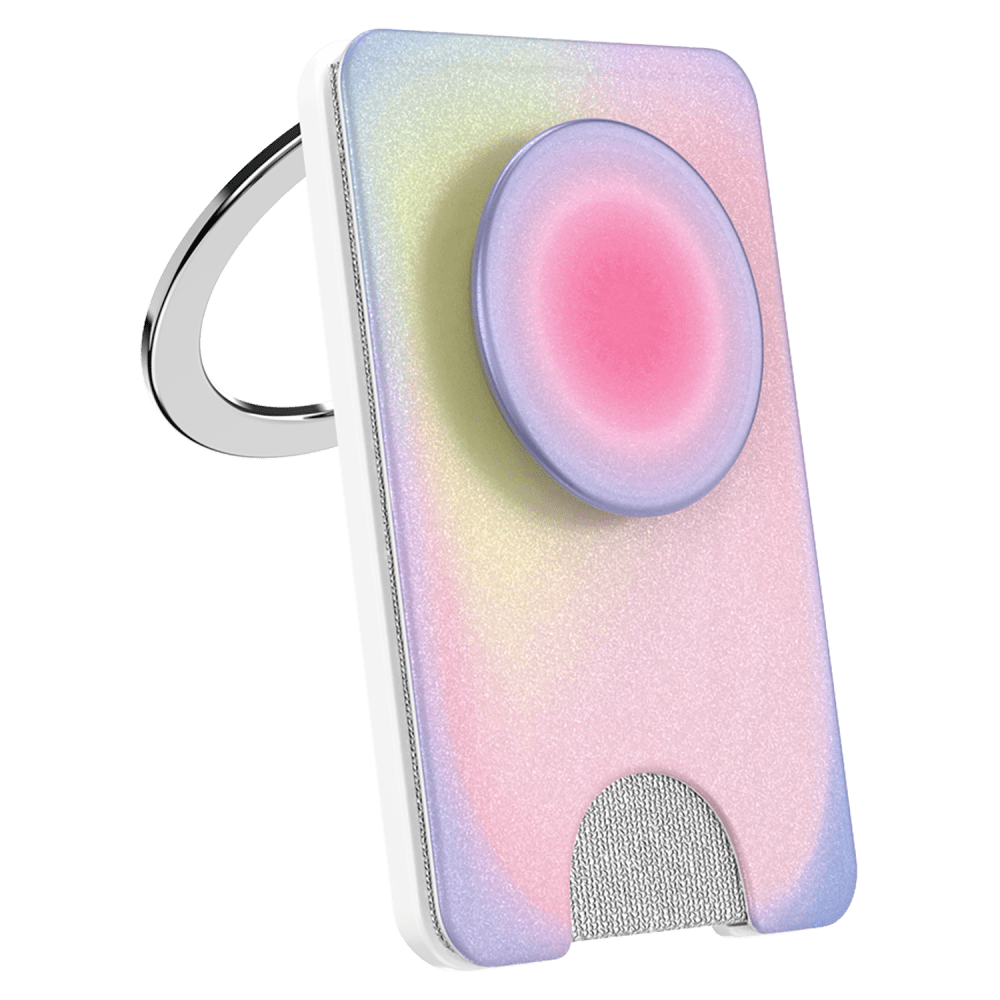 Wholesale cell phone accessory PopSockets - MagSafe PopWallet KickOut Plus - Aura