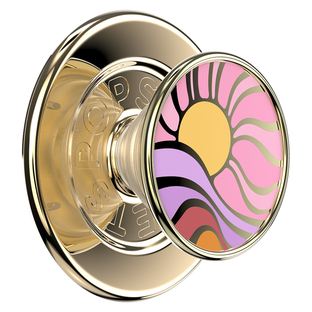 Wholesale cell phone accessory PopSockets - PopGrip MagSafe Circle - Luxe Enamel Golden Hour