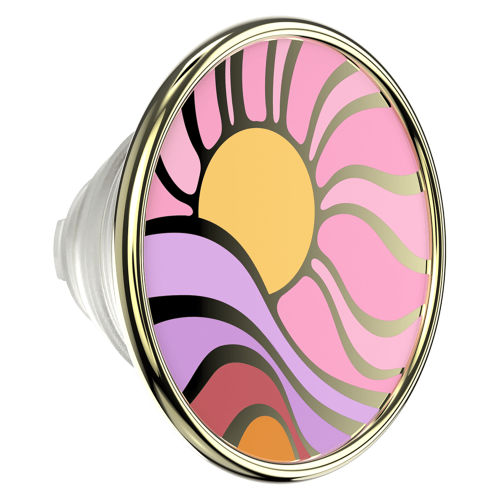 Wholesale cell phone accessory PopSockets - PopGrip MagSafe Circle - Luxe Enamel Golden Hour