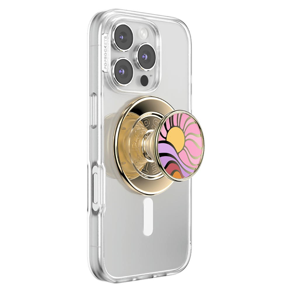 Wholesale cell phone accessory PopSockets - PopGrip MagSafe Circle - Luxe Enamel Golden Hour