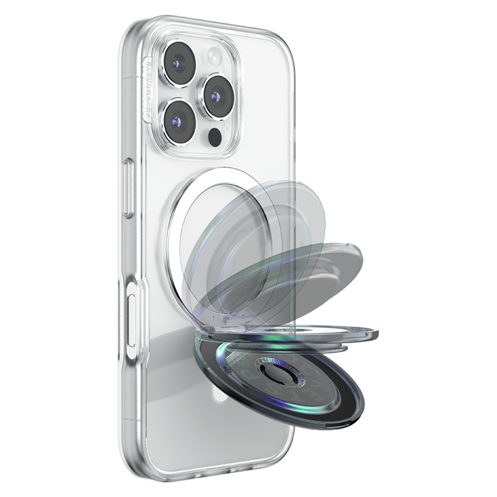 Wholesale cell phone accessory PopSockets - PopGrip KickOut MagSafe Circle - Nightshade