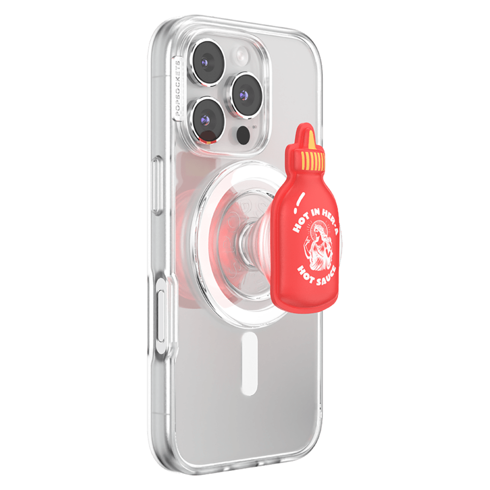 Wholesale cell phone accessory PopSockets - PopGrip MagSafe Circle - Hot Sauce