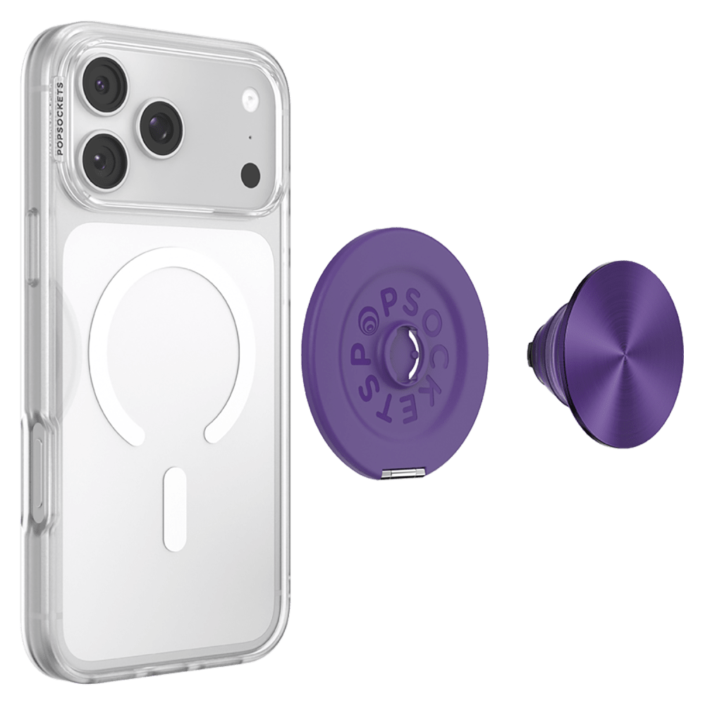 Wholesale cell phone accessory Popsockets - MagSafe PopGrip Kick-Out - Purple