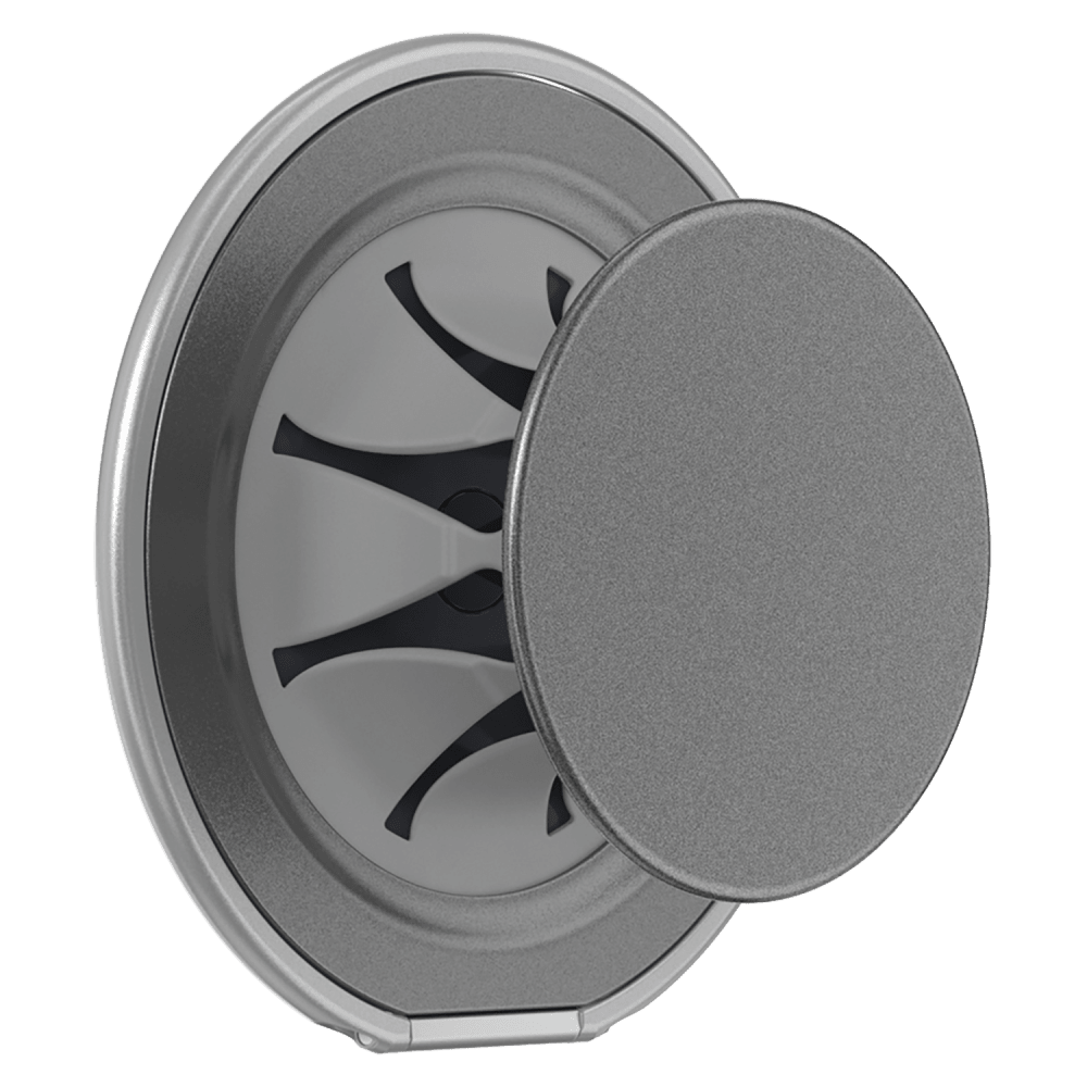 Wholesale cell phone accessory PopSockets - PopGrip Low Profile MagSafe Circle - Gunmetal