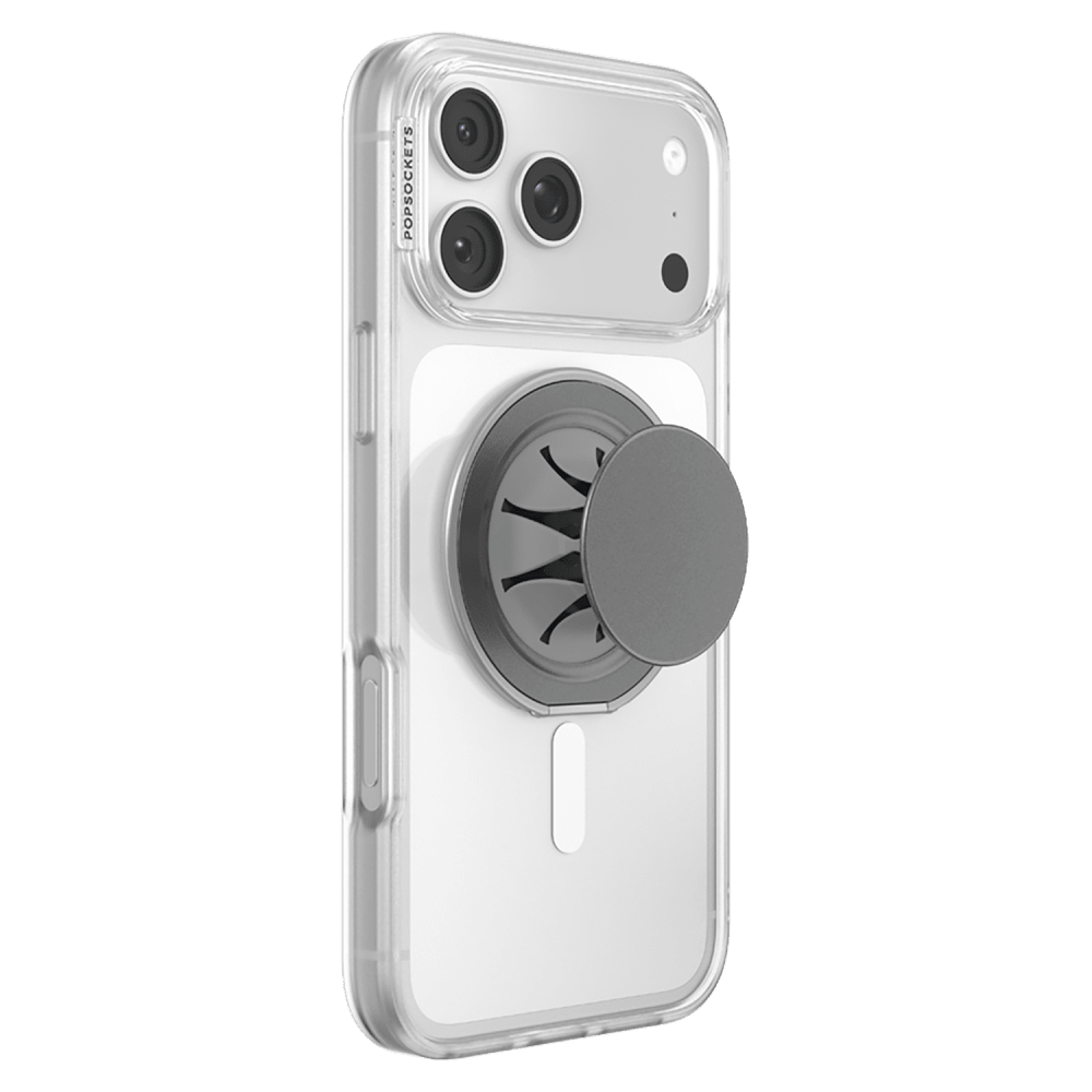 Wholesale cell phone accessory PopSockets - PopGrip Low Profile MagSafe Circle - Gunmetal